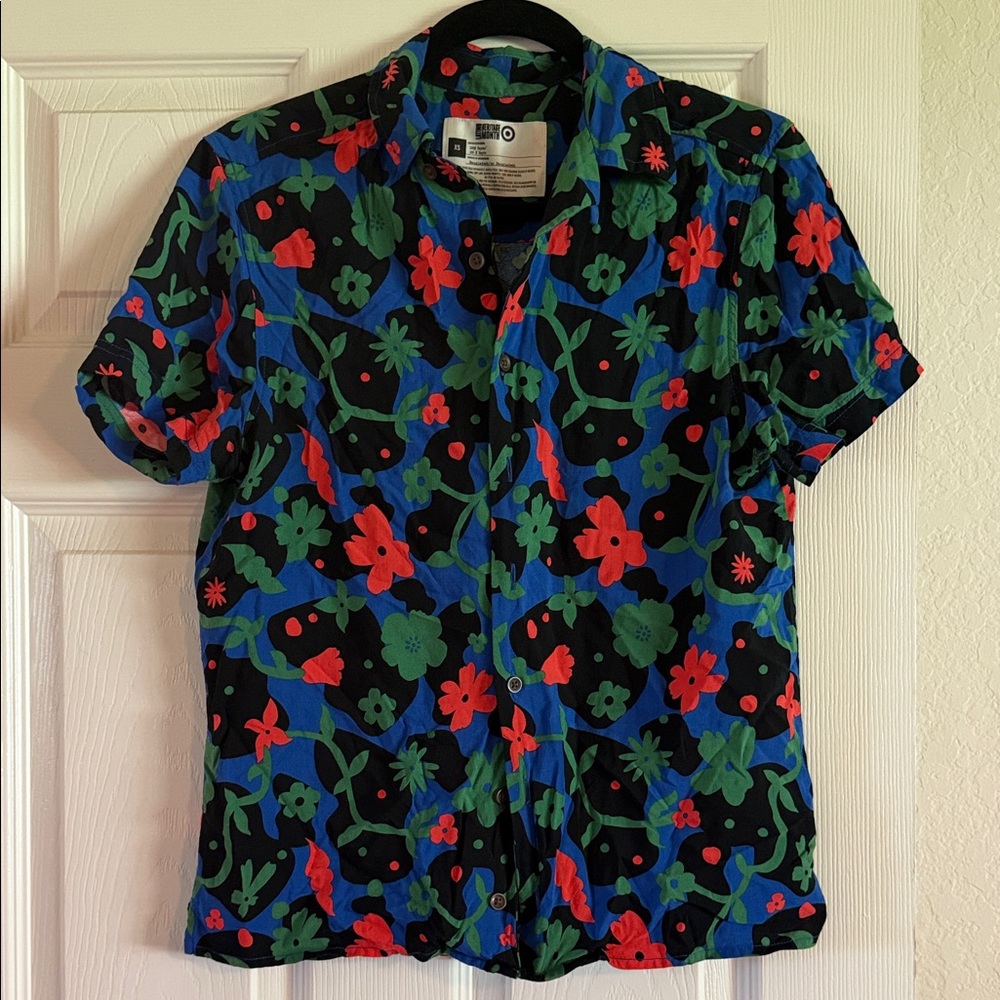 Floral Patterned Women's Shirt